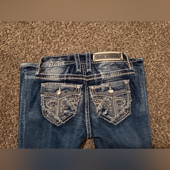 Rock Revival Blue Boot Cut Jeans - Picture 4 of 4